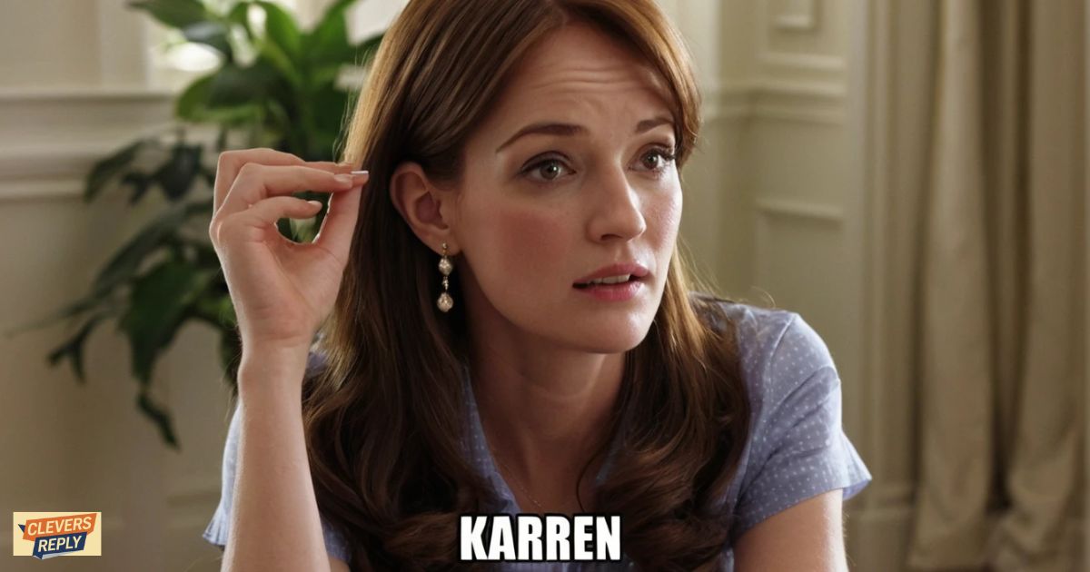 Calls You a "Karen"