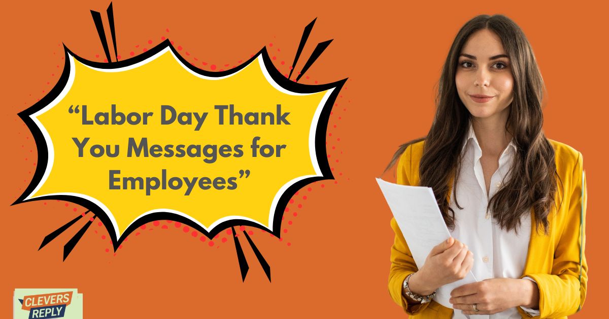 Thank You Messages for Employees