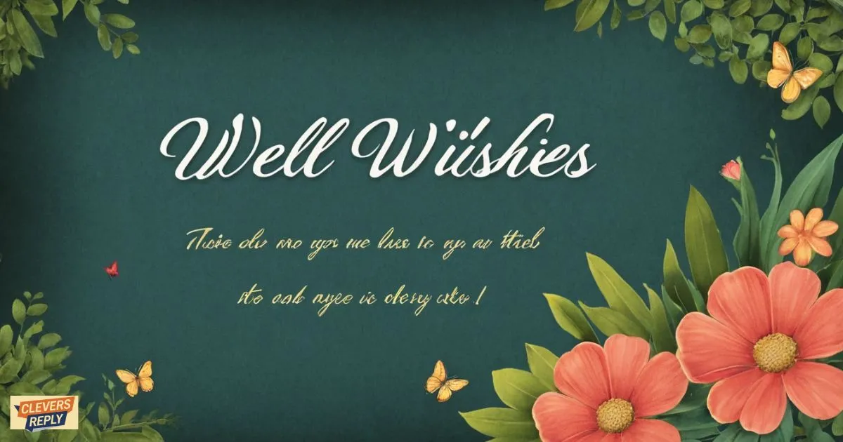 Well Wishes