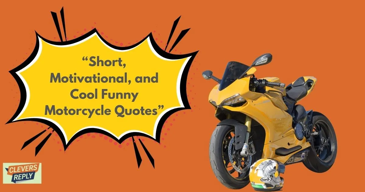 Funny Motorcycle Quotes